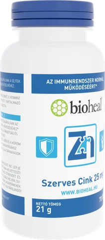 Szerves Cink 25 mg