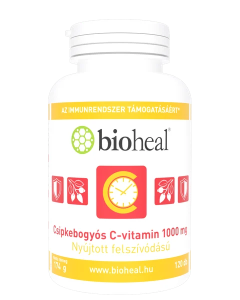 Bioheal® Csipkebogyós C-vitamin 1000 mg flakon