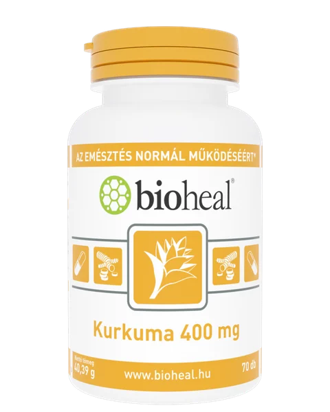 Bioheal® Kurkuma 400 mg flakon