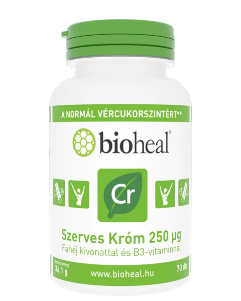 Bioheal® Szerves & Természetes Króm flakon