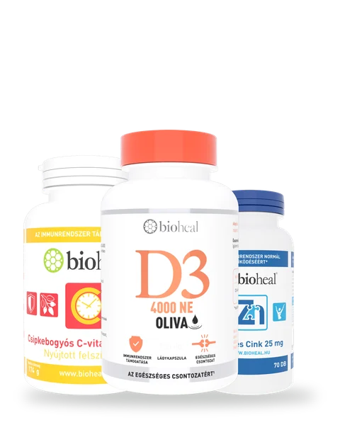 Őszi csomag: Oliva D3 + C-vitamin + Cink