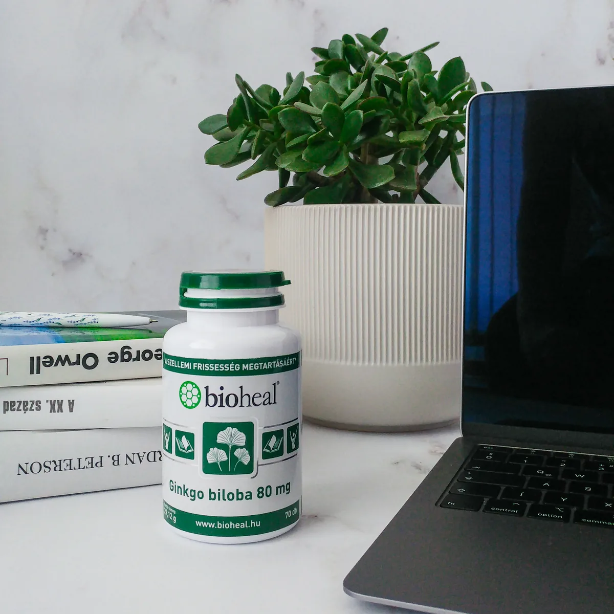 Bioheal® Ginkgo Biloba 120mg + fokhagyma kivonattal (70db)