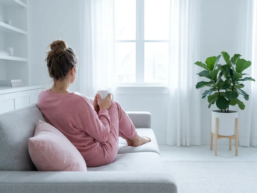 Nyugodt pillanat a nap végén