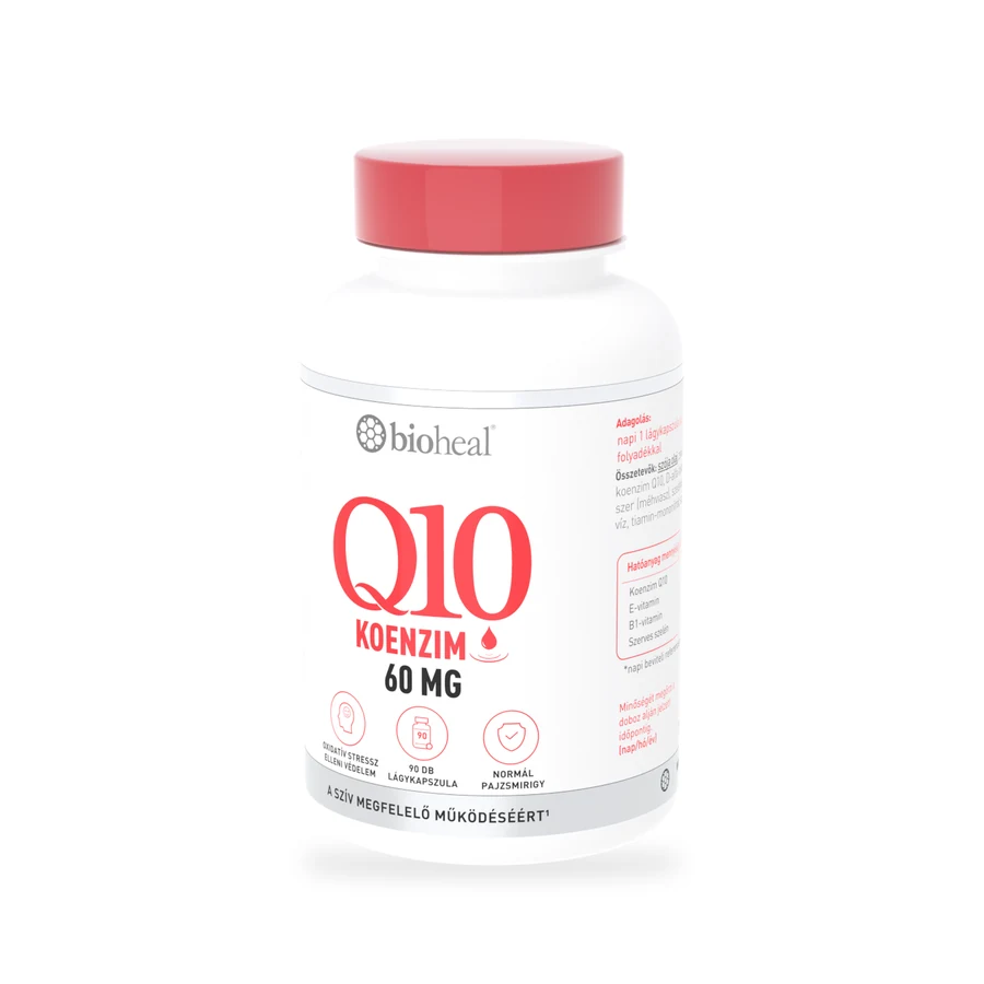 Bioheal® Koenzim Q10 60 mg lágykapszula (90 db)