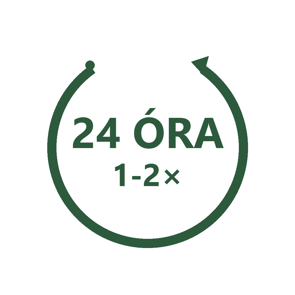 Javasolt napi adagolás