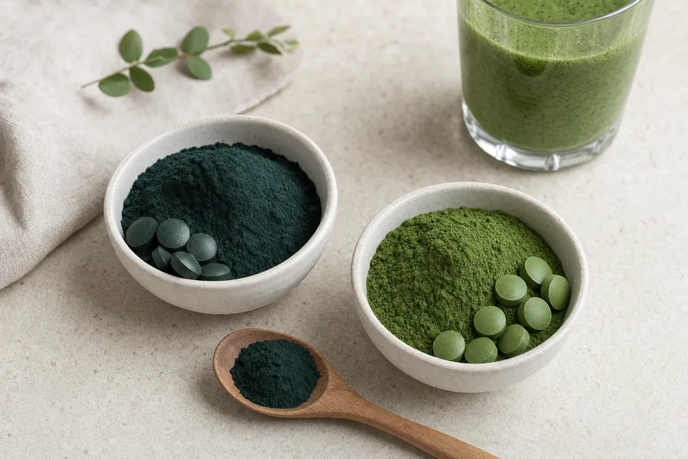 Spirulina vagy chlorella? A két alga összehasonlítása