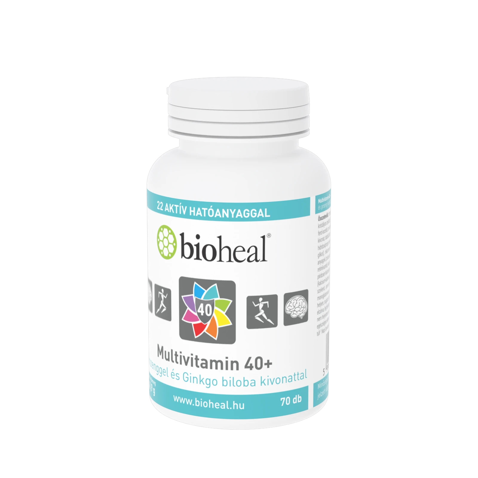 Bioheal® Multivitamin 40+ filmtabletta (70 db)