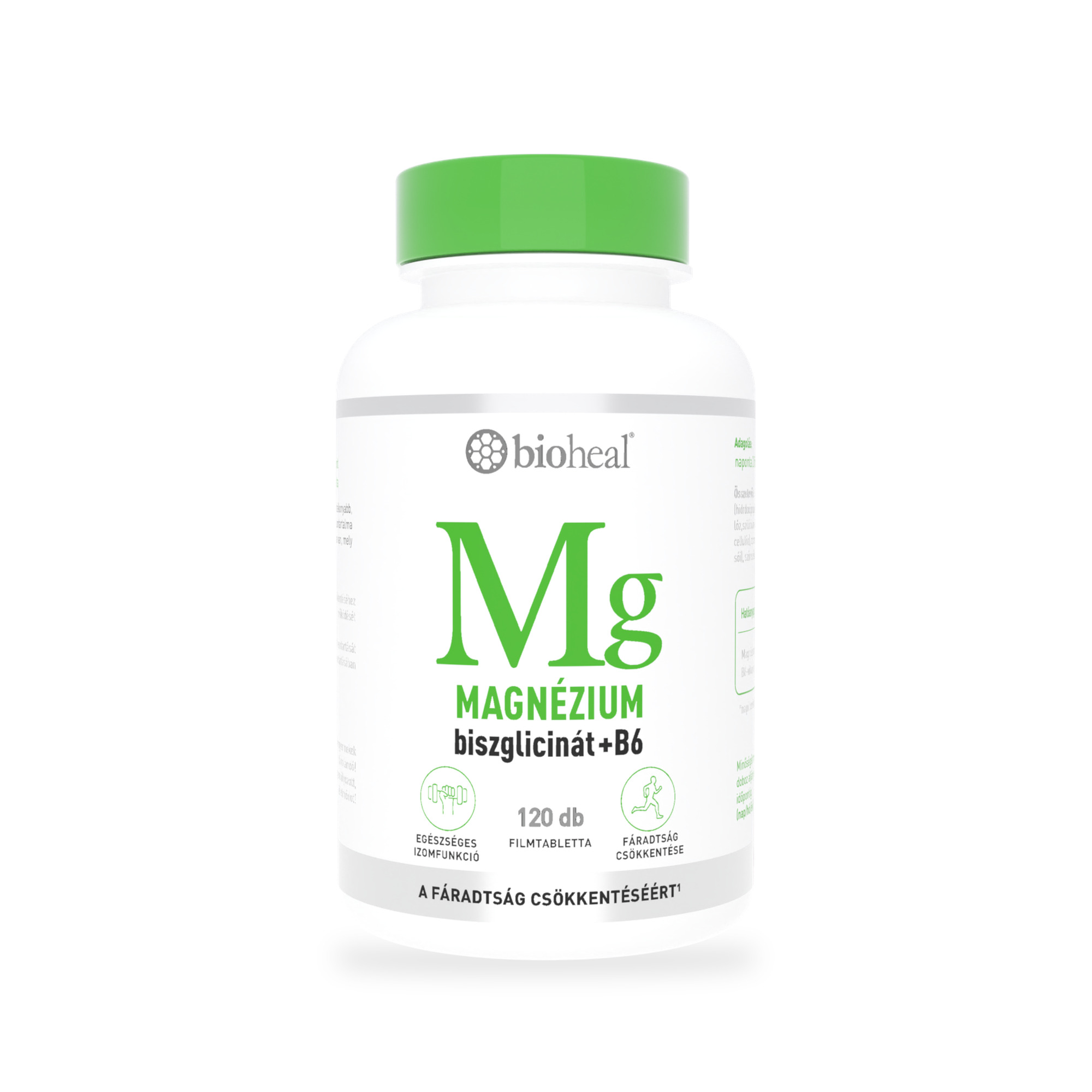 Bioheal® Magnézium-biszglicinát +B6 (120 db)