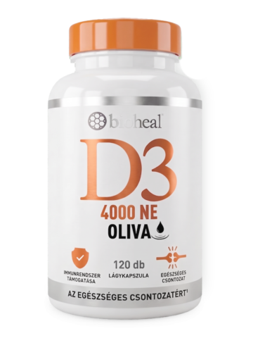 Oliva D3 4000 NE lágykapszula (120 db)