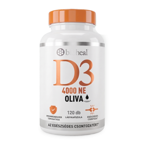 Oliva D3 4000 NE lágykapszula (120 db)