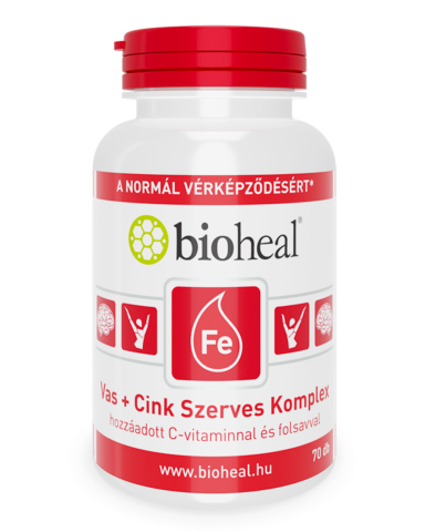 Vas + Cink Szerves Komplex (70 db)