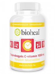 Csipkebogyós C-vitamin 1000 mg nyújtott felszívódással (120 db)