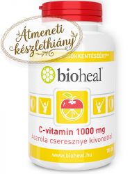 C-vitamin 1000 mg acerola cseresznye kivonattal (70 db)