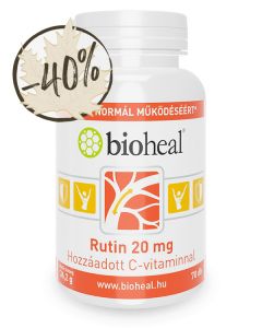 Rutin 20 mg hozzáadott C-vitaminnal (70 db)