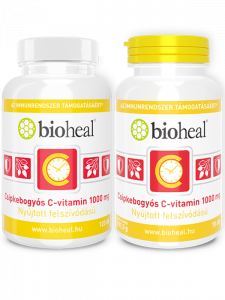 Bioheal családi C-vitamin csomag 120 db és 70 db csipkebogyós C-vitamin
