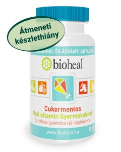 Cukormentes Multivitamin gyermekeknek egzotikus gyümölcs ízű rágótabletta (70 db)