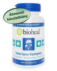 Valeriana Komplex (Macskagyökér + Golgotavirág + Komlótoboz) (70 db)