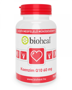 Koenzim Q10 60 mg Szelénnel E-vitaminal és B1-vitaminnal (70 db)