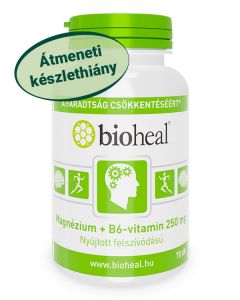 Magnézium + B6-vitamin 250 mg szerves nyújtott felszívódású (70 db)