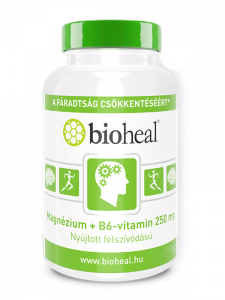Magnézium + B6 - 250 mg szerves nyújtott felszívódású (70+35 db)