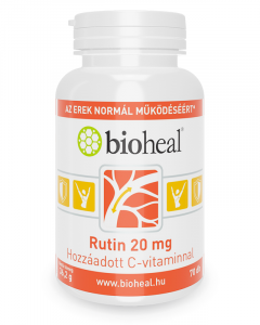 Rutin 20 mg hozzáadott C-vitaminnal (70 db)