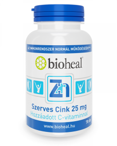 Szerves Cink 25 mg (70 db)