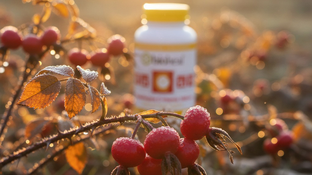 Bioheal Csipkebogyós C-vitamin 1000 mg őszi immunrendszer-támogatáshoz