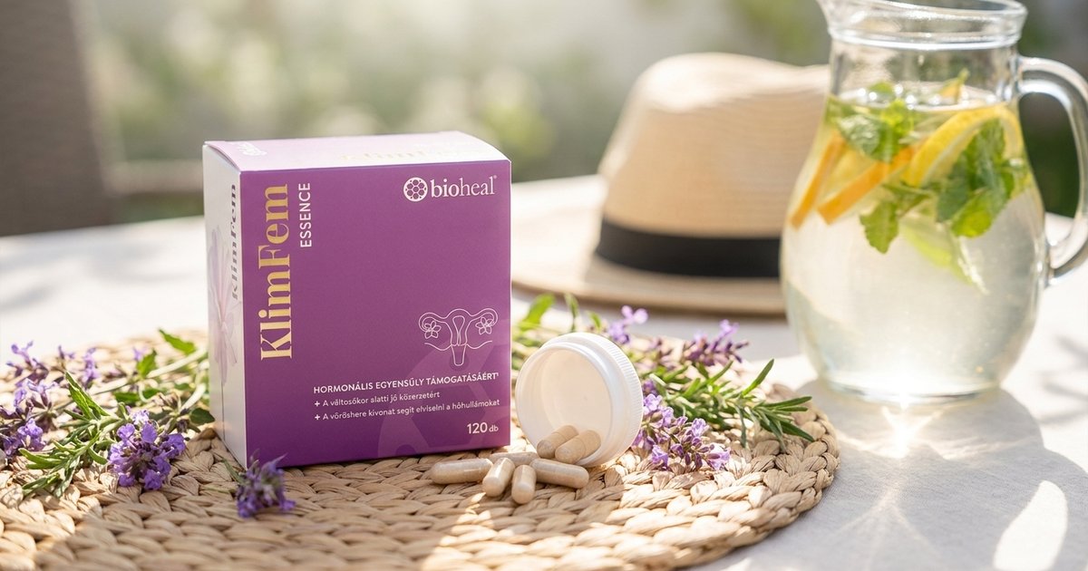 Felszabadult nyár a változókorban - természetes női egyensúly a meleg hónapokban — Bioheal magazin hero illusztráció