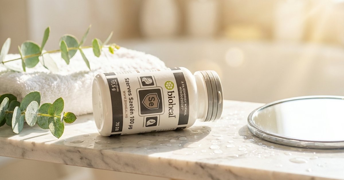 Szelén nyáron - antioxidáns védelem és immuntámogatás a napsütésben — Bioheal magazin hero illusztráció
