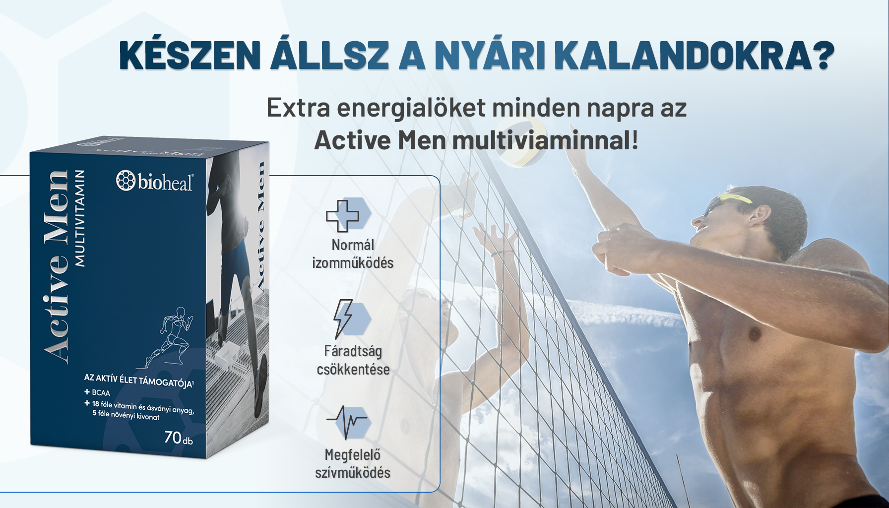 Bioheal® Active Men Multivitamin (70 db)