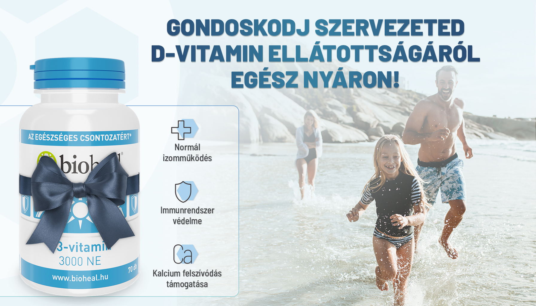 Bioheal® D3-vitamin 3000 NE (70 db)
