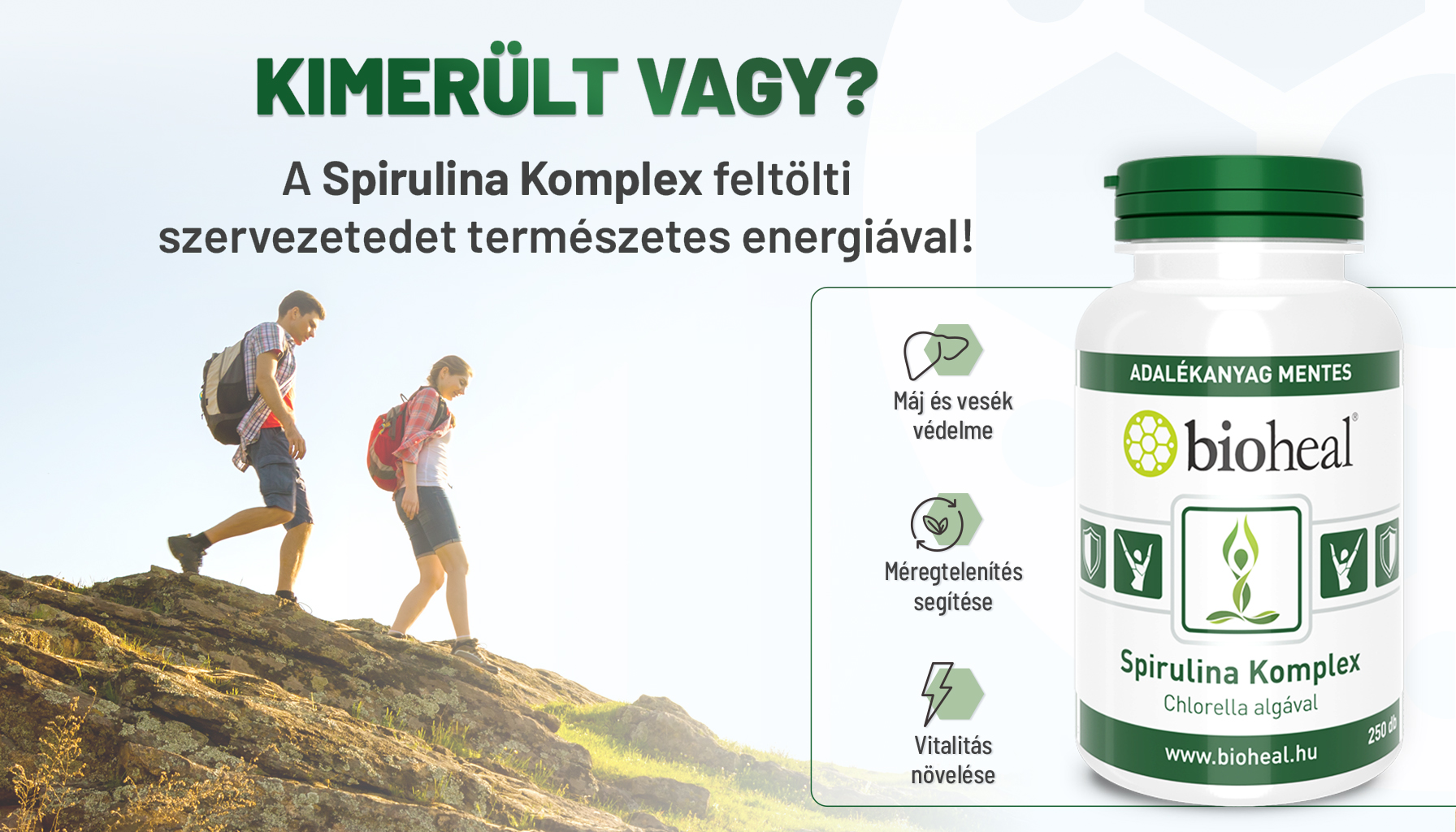 Bioheal® Spirulina Komplex (250 db)