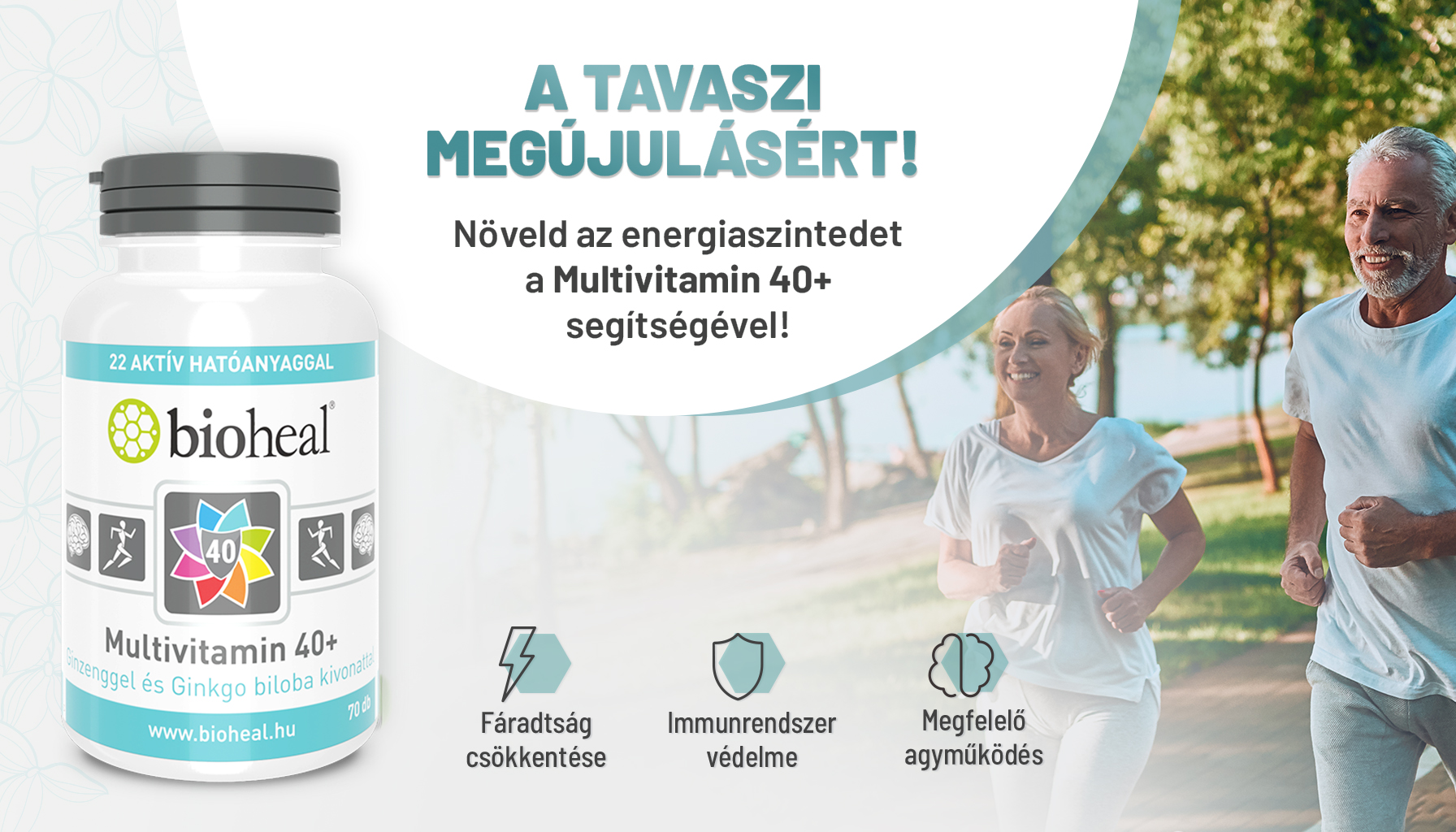 Bioheal® Multivitamin 40+ (70 db)