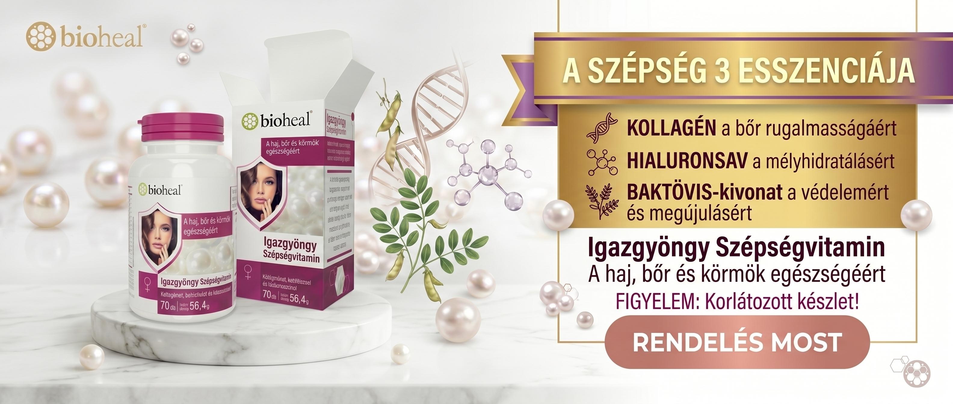 Igazgyöngy Szépségvitamin – kollagén