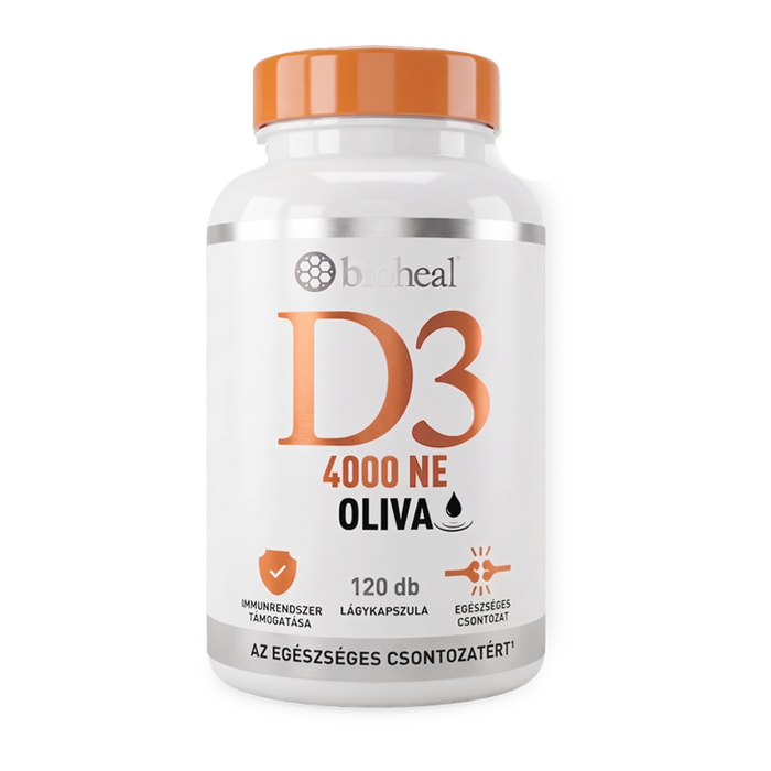 Bioheal&reg; Olíva D3 4000 NE — 120 db