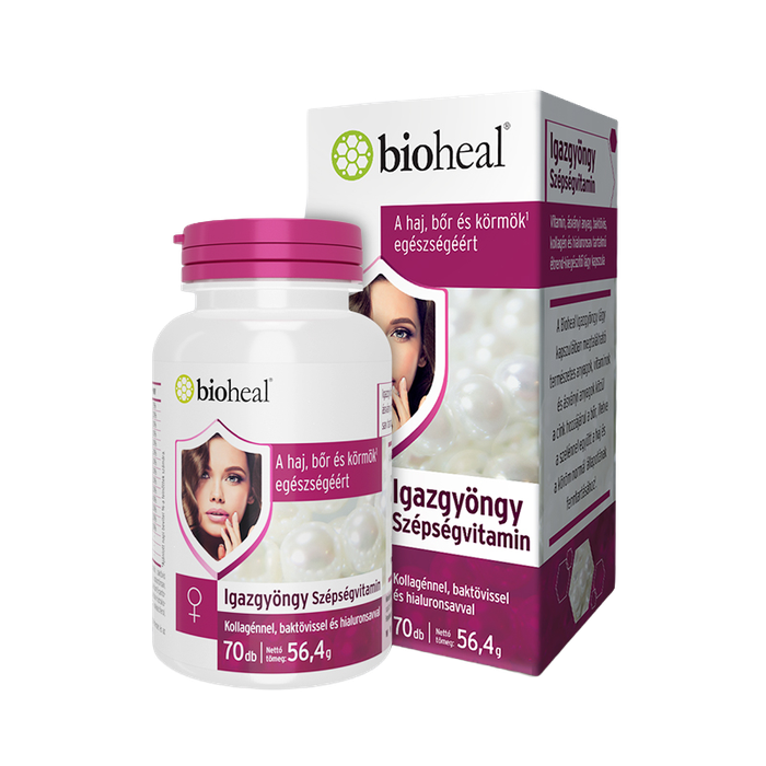 Bioheal&reg; Igazgyöngy Szépségvitamin — 70 db étrend-kiegészítő