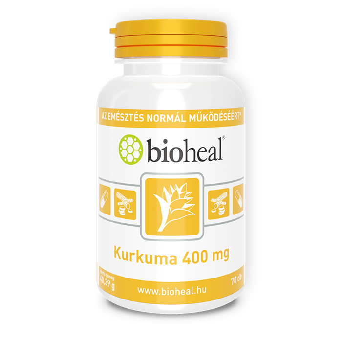 Bioheal&reg; Kurkuma 400 mg — 70 db