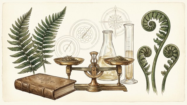 Tudományos precizitás — apothecary illusztráció