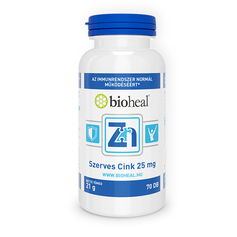 Bioheal Szerves Cink 25 mg