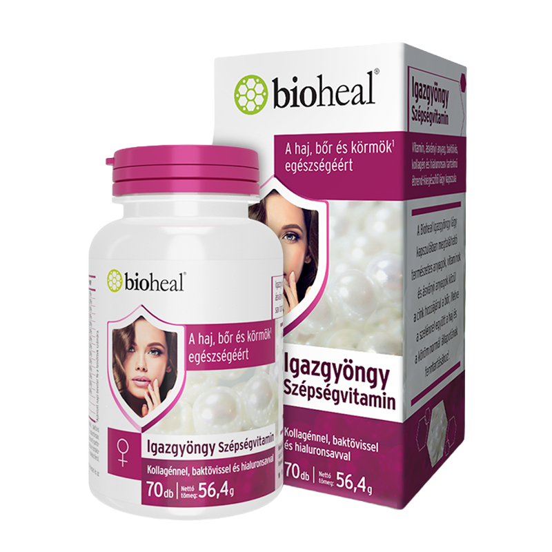 Bioheal Igazgyöngy Szépségvitamin 70 db