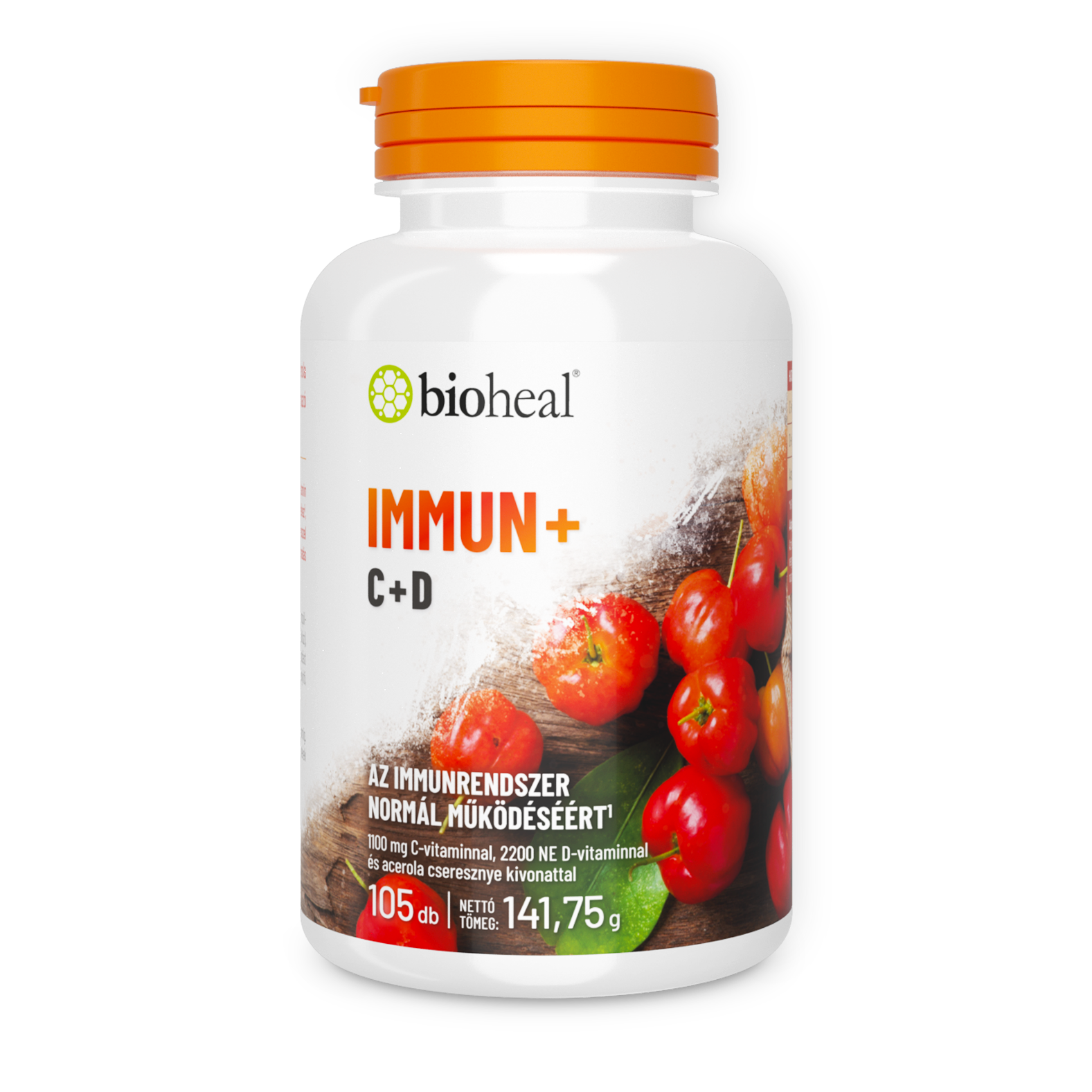 Bioheal Immun+ C+D tabletta 105 db
