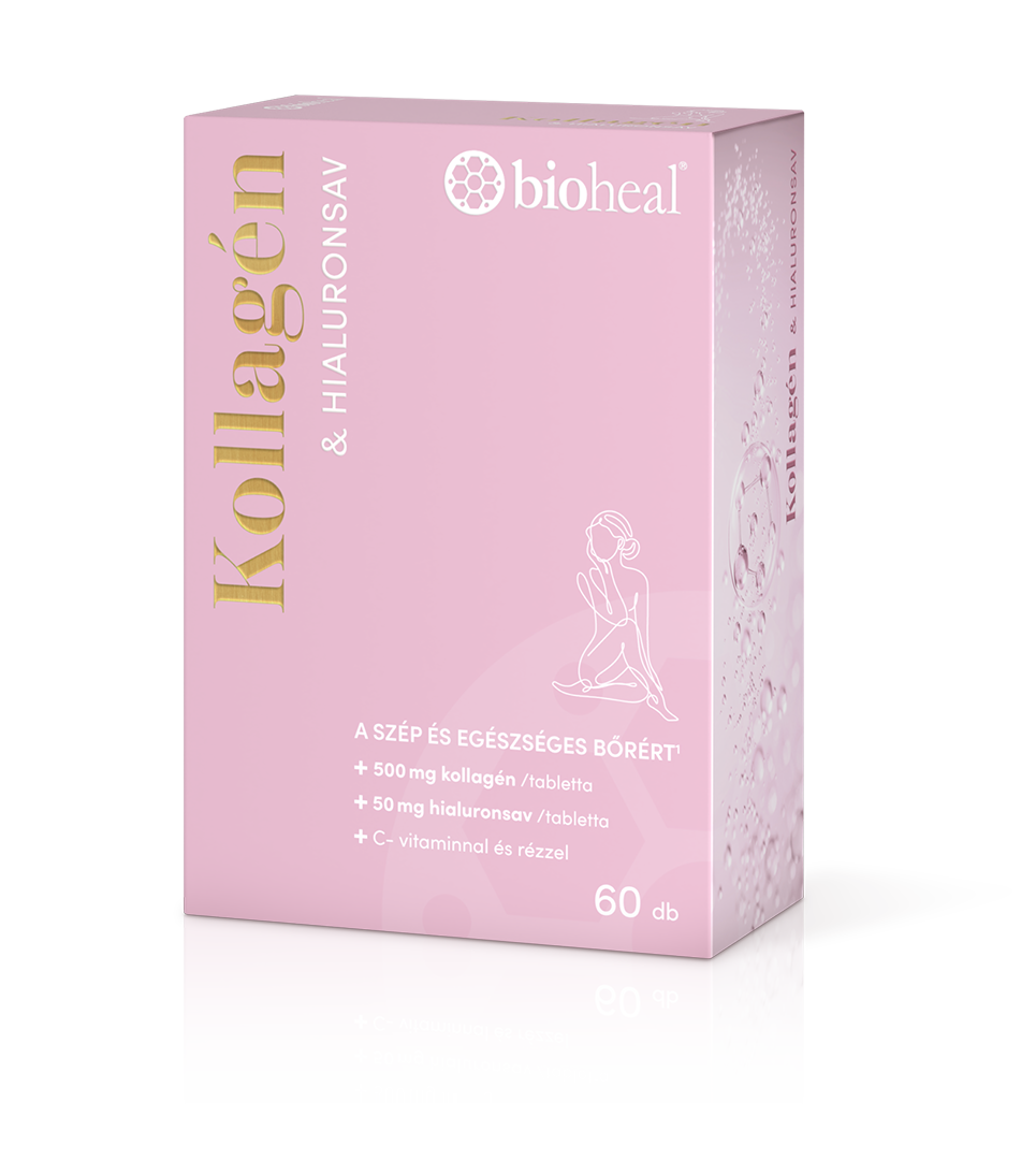 Bioheal Kollagén & hialuronsav tabletta 60 db